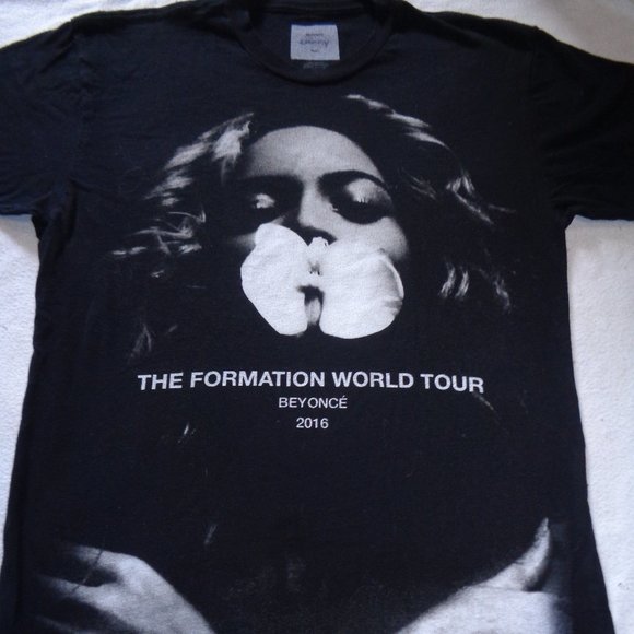 Beyonce | Tops | Beyonce Formation World Tour Tshirt Adult Small | Poshmark